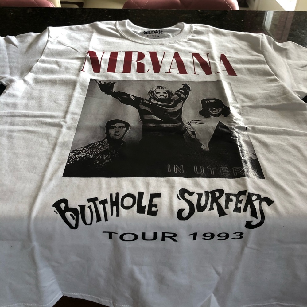 RARE Nirvana Concert Shirt 1993
